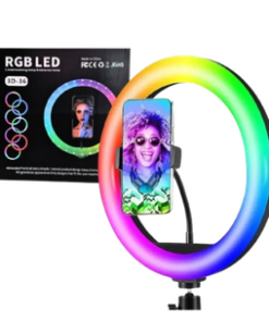 Aro 3D 36cm RGB Doble