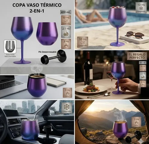 Copa Térmica 2 en 1