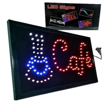 Cartel LED Café Bar