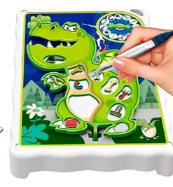 Juego Operando a Dino