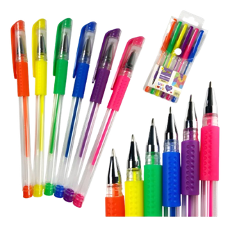 Lapicera neon x6