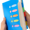 Cuaderno a4 con separador