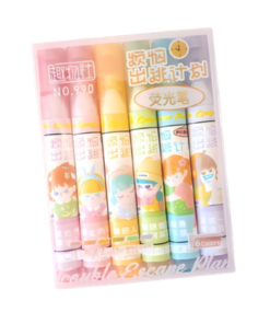 Resatador pastel x6