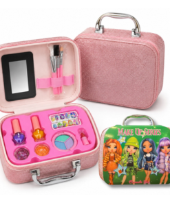 Cartera con maquillaje