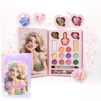 Libro con maquillaje