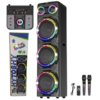 Parlante torre rgb bluetooth 3x12" pulgadas