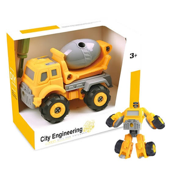 Camion construccion transformer