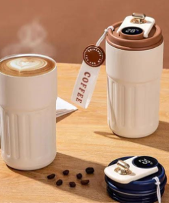 Vaso cafe con sensor