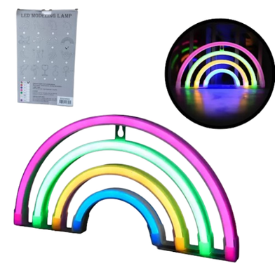 Cartel Arco Iris LED