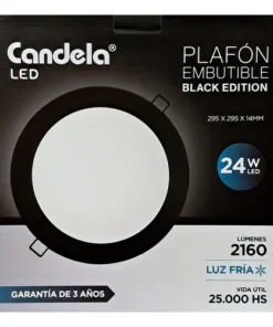 Plafon 18w black