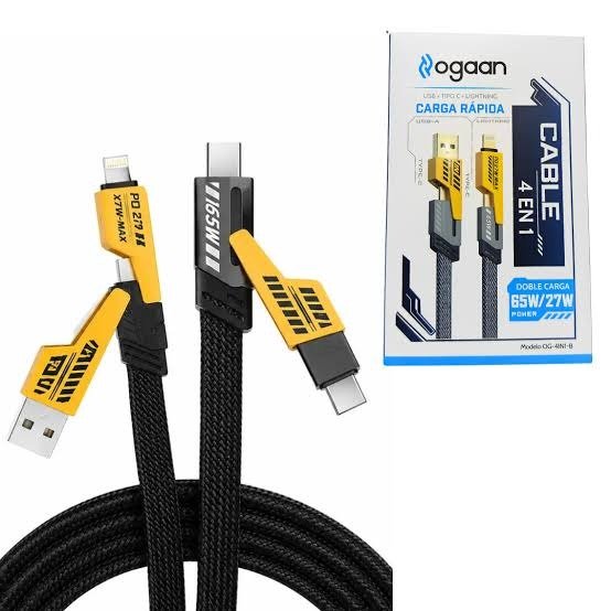 Cable 4 en 1