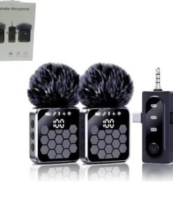 Microfono Doble QY66 Corbateros