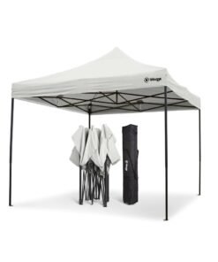 Gazebo 3x3 reforzado color blanco