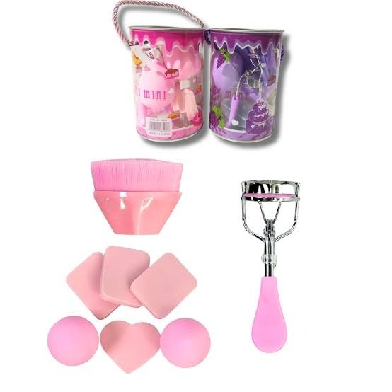 Kit de Belleza Esponjas y Arqueador MILANI