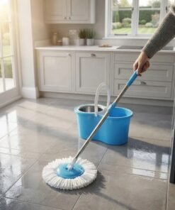 Mopa con balde centrifugador