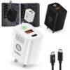 Cargador 125W Ultra Rapido con Cable C a C Doble Puerto