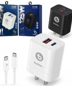 Cargador 125W Super Rapido con Cable C a C Doble Puerto