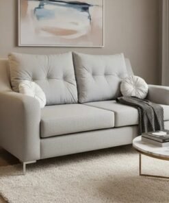 Sillon 2 cuerpos pata de aluminio jose