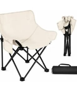 Silla de camping plegable - reforzada hasta 120kg
