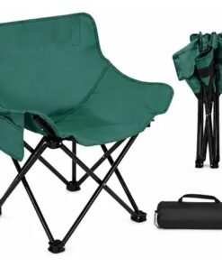 Alternative view of Silla de camping plegable - reforzada hasta 120kg