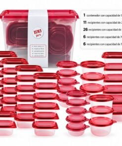 Set de 100 recipientes herméticos