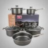 set de olla 9 piezas antiadherente