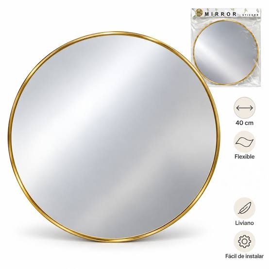 Espejo circular flexible 40x40cm