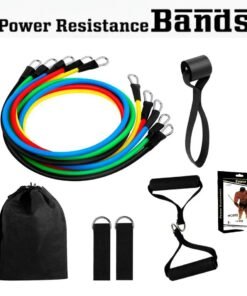 Kit para gym banda elastica
