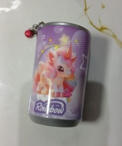 Toallita humeda en lata unicornio
