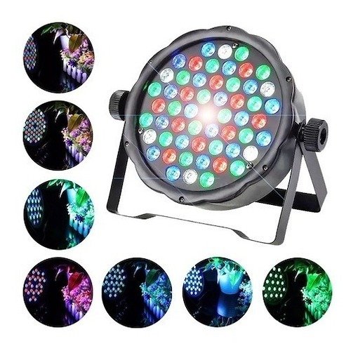 Luz proton 54led rgb