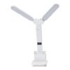 Lampara velador flexible grande con hora