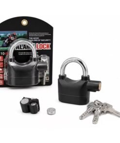 Candado para moto con alarma
