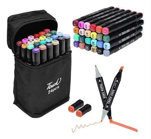 Marcador doble x24pc