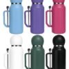 Termo Acero Inoxidable 1.3lts, Mate 200ml Y Bombilla