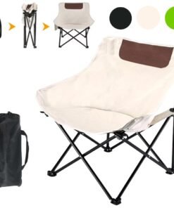 Silla camping plegable  Bolsillo lateral