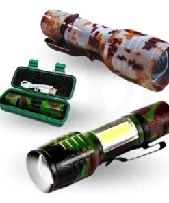 Linterna mini camuflada recargable
